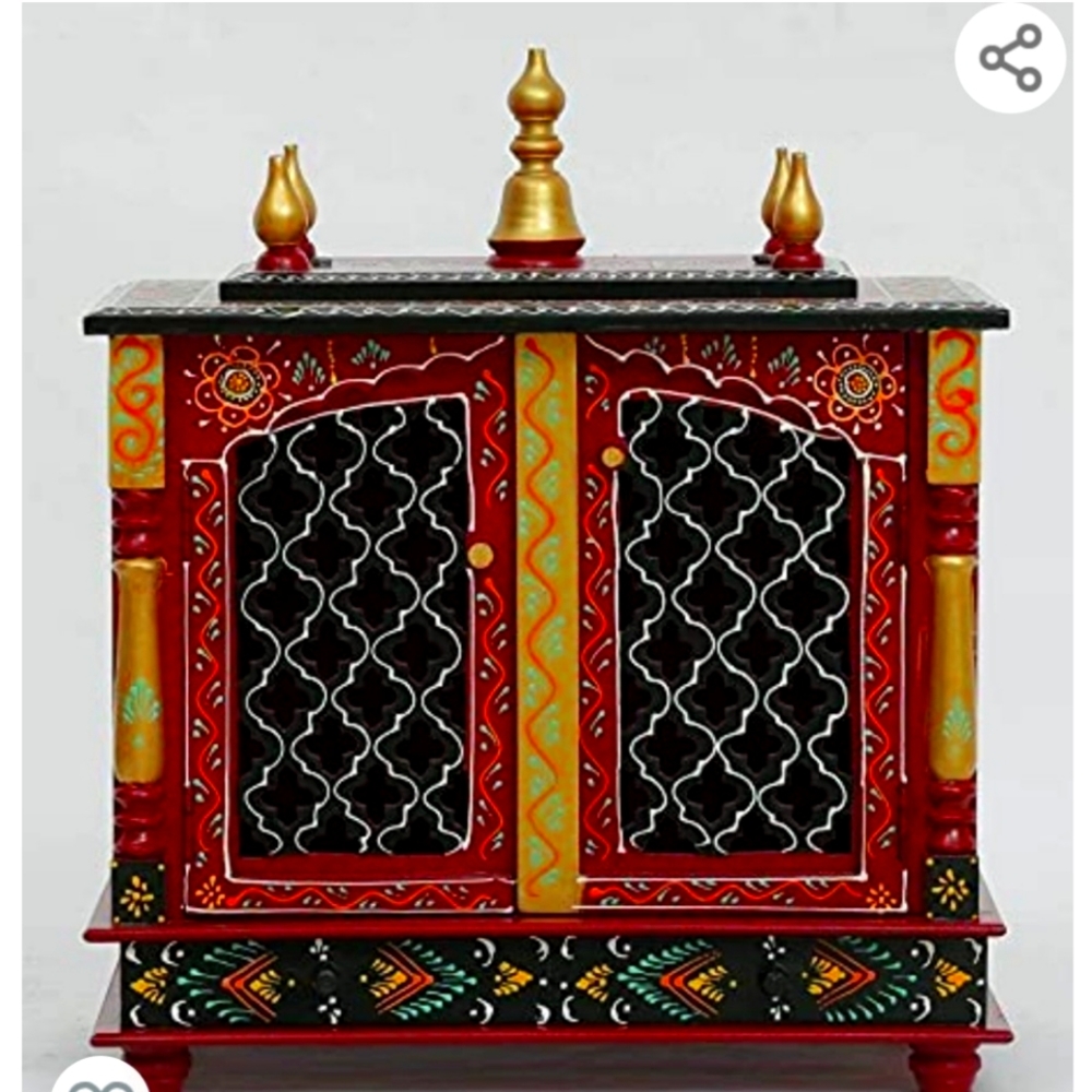 Jodhpur Handicrafts Wooden Temple/Home Temple/Pooja Mandir/Pooja Mandap/Temple f